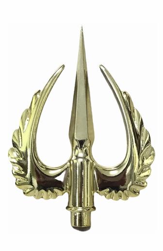 Трезубец наконечник наружный для флагштока
