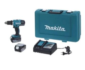 Аккумуляторная дрель шуруповерт Makita