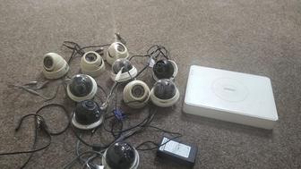 Видеокамеры новые и б/у, монитор, память