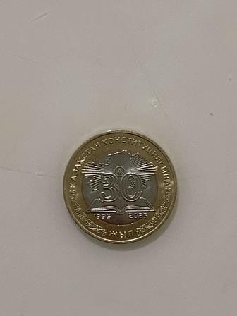 100 тенге коллекционная , юбилейная 30 лет