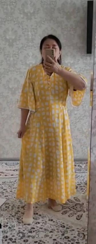 Платье из штапеля
