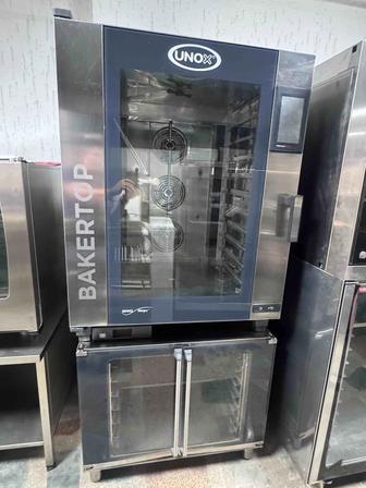 Пароконвектомат unox xebc 10EU -E1R 10 уровней с расстойкой самомойка
