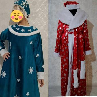 Костюмы Деда мороза и Снегурочки