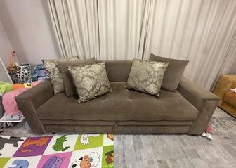 Продам диван цвет темный шоколад