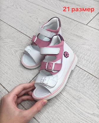 Новые турецкие кожаные сандали. Есть Kaspi Red