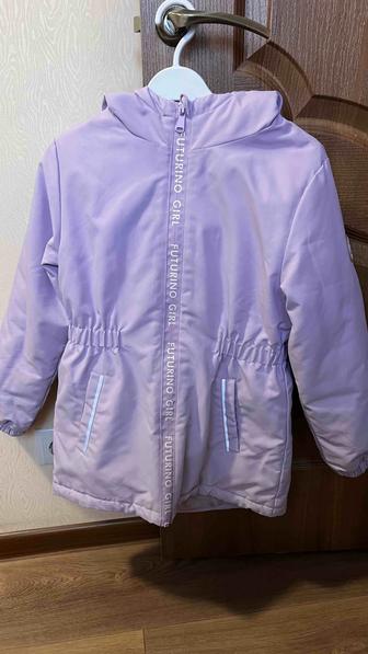 Куртка весенняя на девочку 8 лет