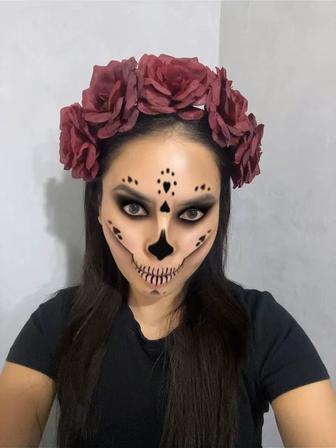 Ободок для Хэллоуина ободок с цветами