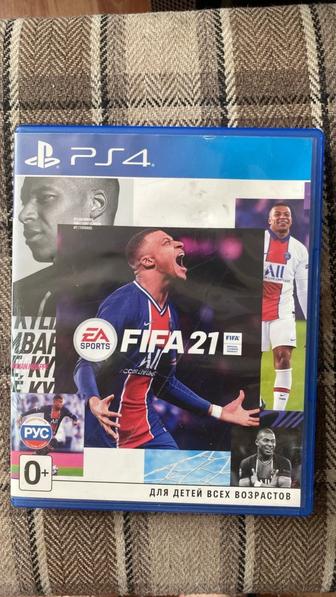 Фифа 21 диск пс4