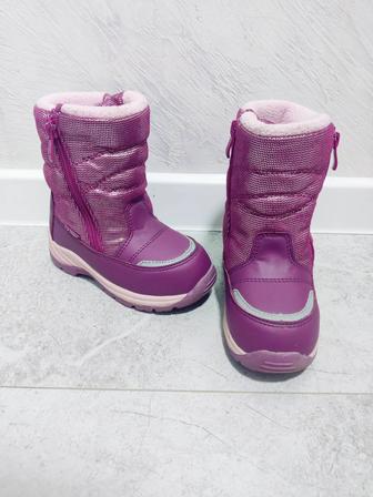 Сапоги детские на теплую зиму/холодную весну/осень 26 и 28 размеры