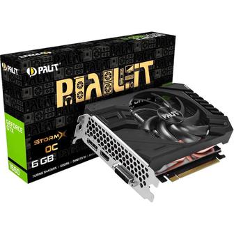 Видеокарта Palit GeForce GTX 1660 StormX 6gb