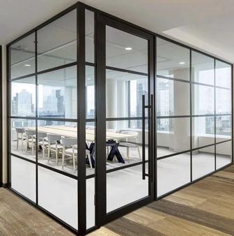 Офисные перегородки. НИЗКИЕ ЦЕНЫ. Пластиковые окна