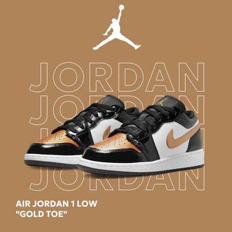 Air Jordan 1 Low Gold Toe