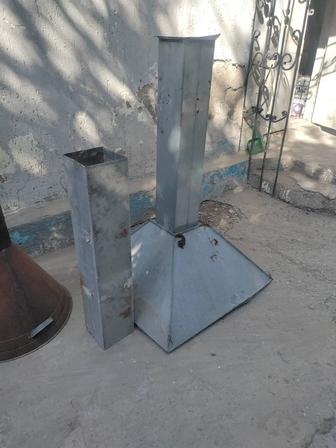 Вытяжной зонт для шашлычной