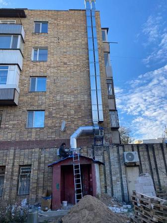 Услуги по вентиляции, монтаж