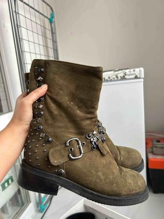 Сапоги европейка зимние