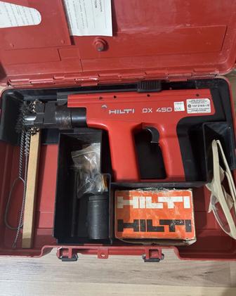 Продам многозарядный монтажный пороховой пистолет HILTI DX 450