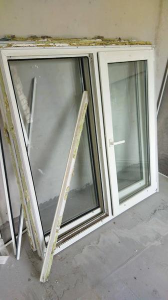 Продам б/у пластиковые окна