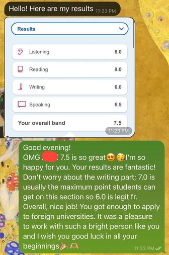 Готовлю к ЕНТ, IELTS, SAT и поступлению в университеты!
