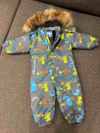 Зимний комбинезон на мальчика 92-98