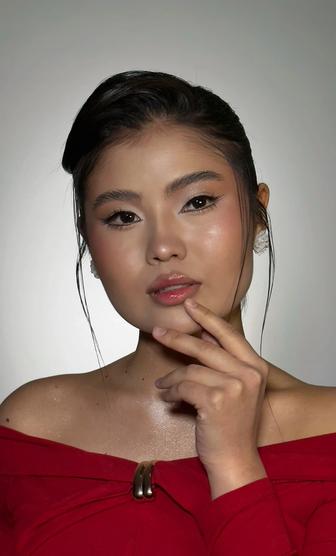 Акция! макияж и прическа/локоны.