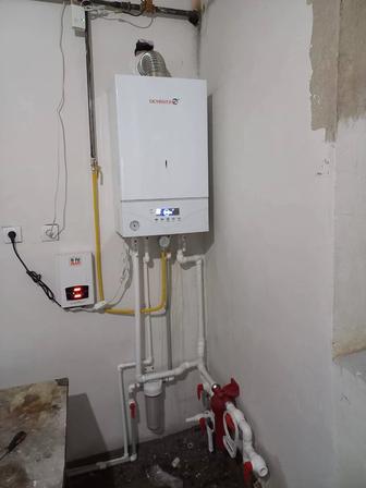 Установка газовых котлов