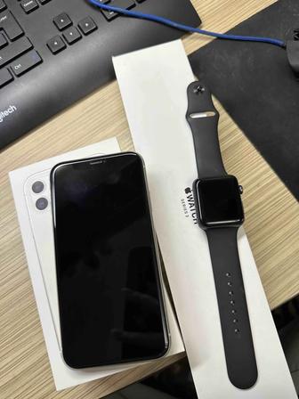 Продам iPhone 11 и AppleWatch 3 series