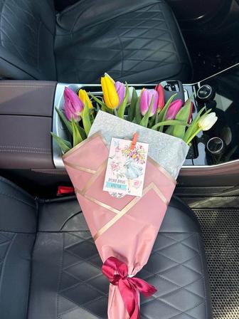 ПРЕДЗАКАЗ К 8 МАРТА! Премиальные тюльпаны лучших сортов! ПРЕМИУМ КЛАСС!