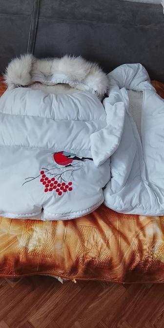 Продам конверт зима очень теплый