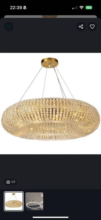 Люстры хрусталь