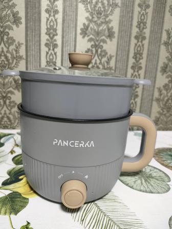 Компактная Электрическая кастрюля с пароваркой