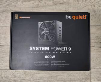 Продам блок питания be quiet! System Power 9 CM 600W, 80 Plus Bronze