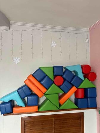 Кубики кожаные