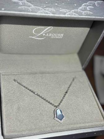 Подвеска Laroush Jewelry вес 6 г серебро перламутр