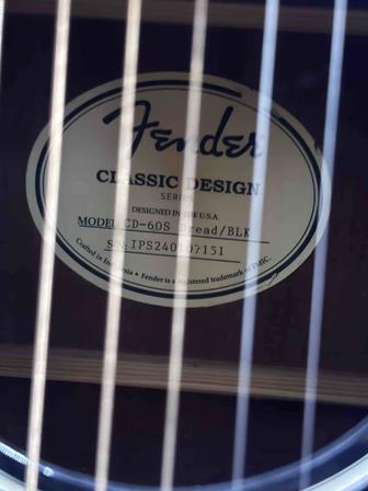 Fender CD-60S BK