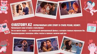 Мультфильм/Love story в стиле Pixar, Disney
