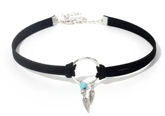 Продам винтажный черный чокер бохо стиль