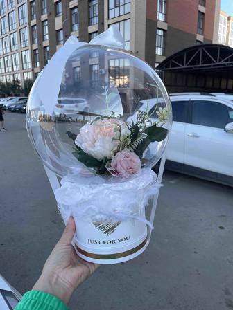 Цветы в шарах