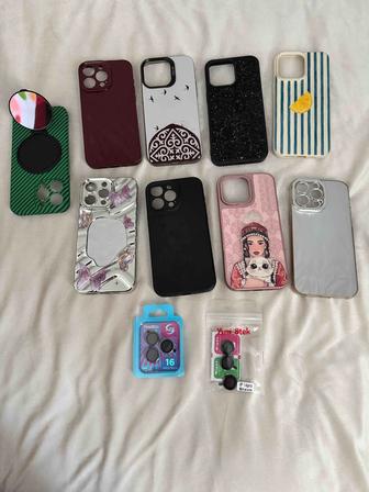 Чехол и защита камеры iPhone 15 pro max