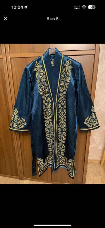 Эксклюзивный Мужской чапан и головной убор от Айжан Абдубаитова.