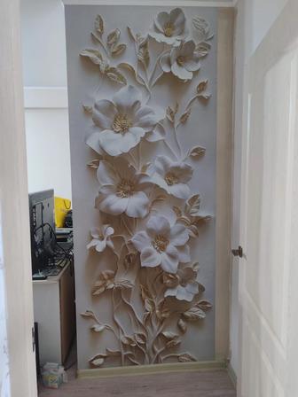 Закатка стен. Поклейка обоев