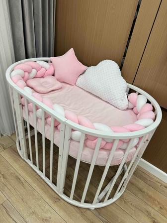 Кровать вместе бортиками