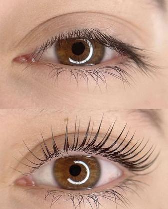 Лами и наращ ресницый