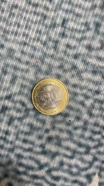 Продам коллекционную монету 100тг