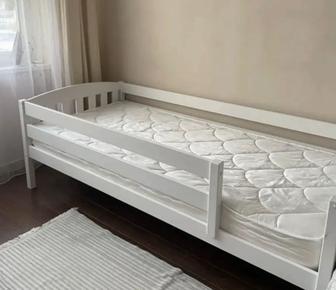 Кровать детская двух спальная кровать шкаф