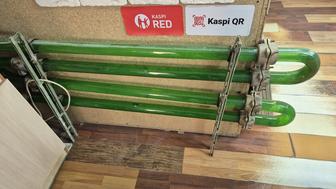 Электрический обогреватель. Стеклянный. На тосоле.