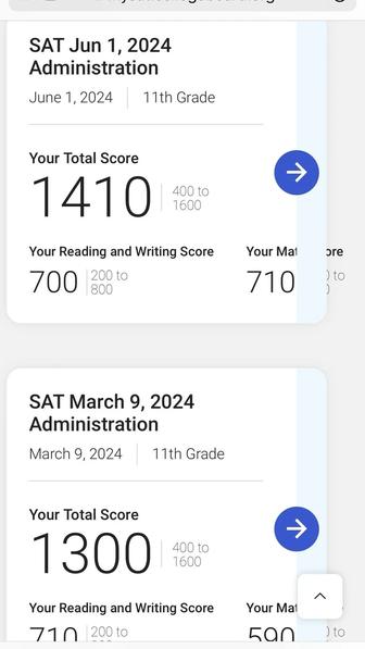 Репетитор SAT Math, Verbal