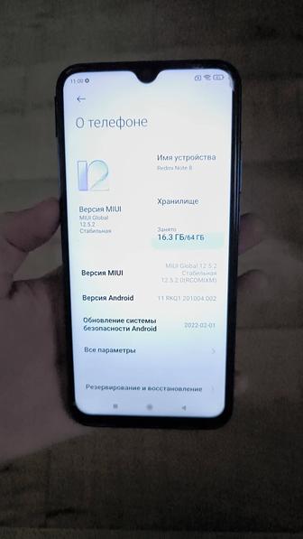 Продам телефон redmi note 8