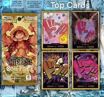 [PRB-01] One piece card game The Best карточки