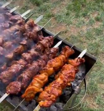 Маринованные шашлыки, стейки, шпикачки. Полуфабрикаты.
