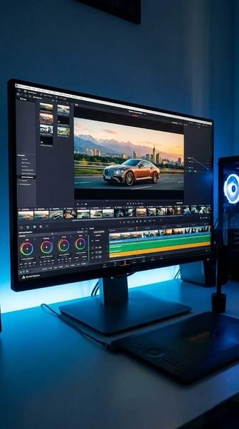 Монтаж Reels/TikTok и профессиональная ретушь фото